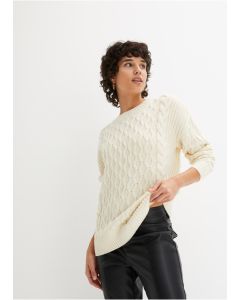 Palmikmustriga pullover