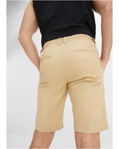 Lühikesed linased chino-püksid (Regular Fit)