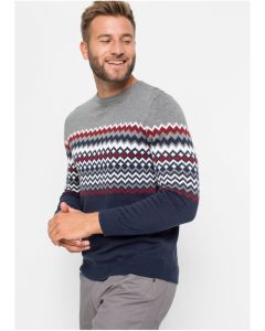 Norrapärase mustriga pullover